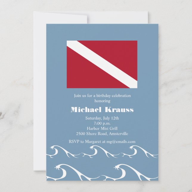 Inbjudan till Flagga av enhet (Framsida)