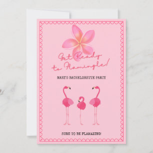 Inbjudan till Flamingle Bachelorette-partiet