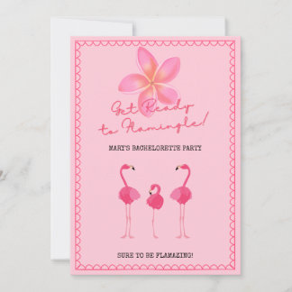Inbjudan till Flamingle Bachelorette-partiet
