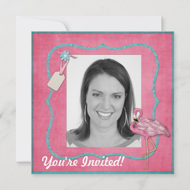 Inbjudan till Flamingo Thenterpart (Framsida)