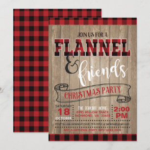 Inbjudan till Flanals och Friends Christma Party -