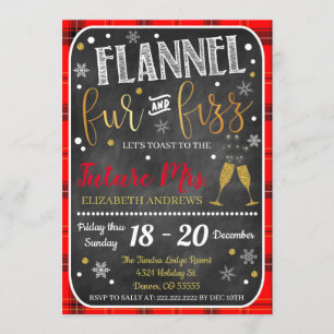 Inbjudan till Flanals Päls och Fizz Bachelorette