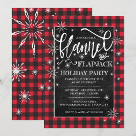 Inbjudan till Flananals och Flapjack-Julfest