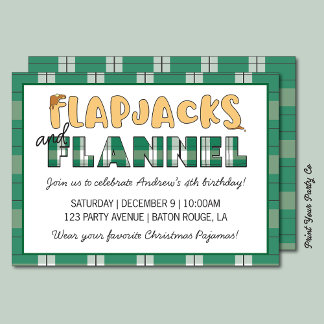 Inbjudan till Flapjacks & Flanellfest