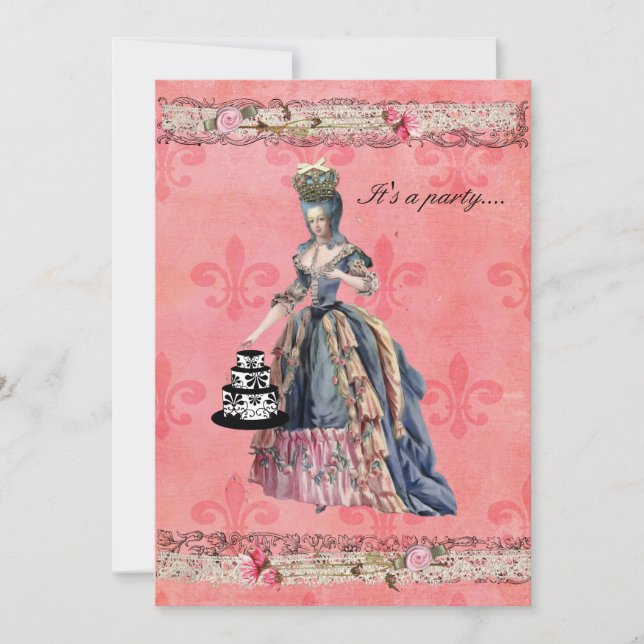 Inbjudan till Fleur Marie (Framsida)