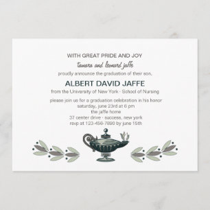 Inbjudan till Florens Nightingale Oil Lamp Student