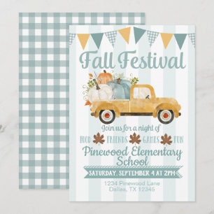 Inbjudan till flygfestival Rustic Lastbil