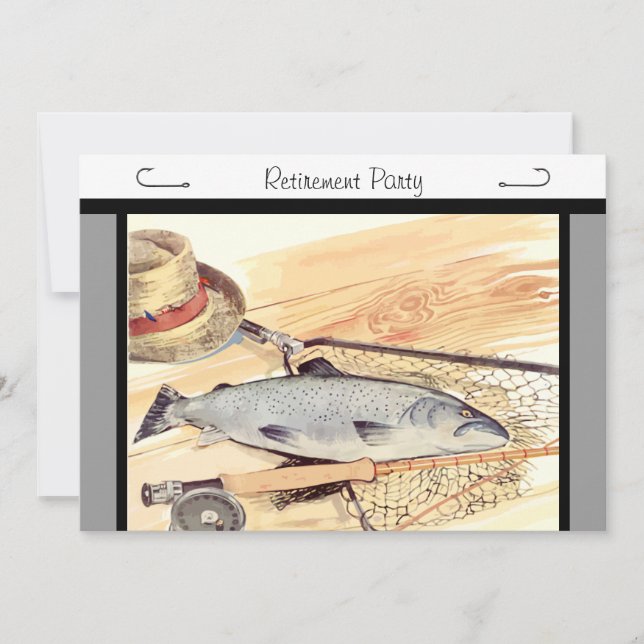 Inbjudan till Flygfiske Pension-parten (Framsida)