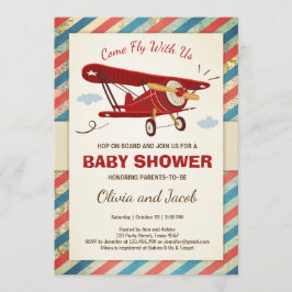 Inbjudan till flygplansbabyskor i Äventyr