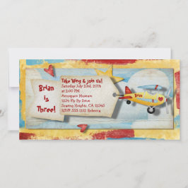 Inbjudan till flygplanspart