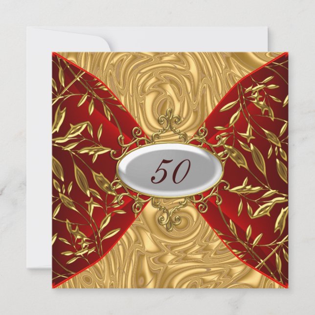 Inbjudan till födelsedag (Framsida)