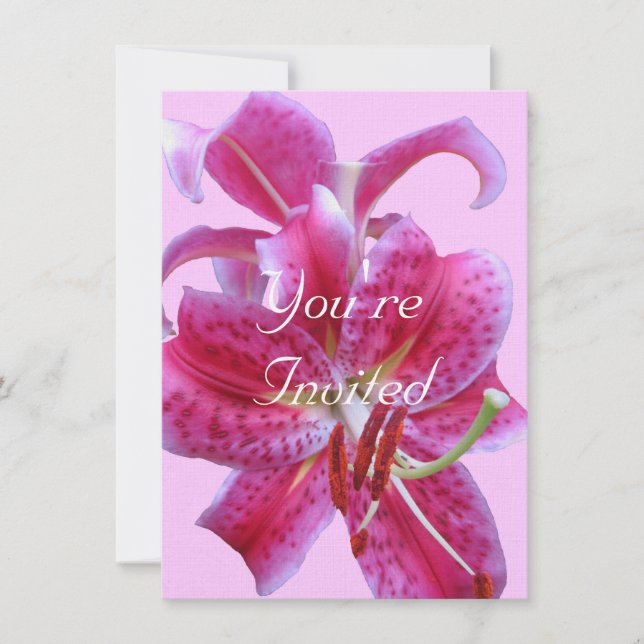 Inbjudan till födelsedag - Stargazers-översikt (Framsida)