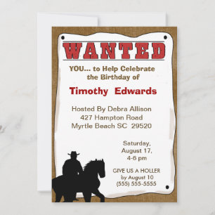 Inbjudan till födelsedagsdagen