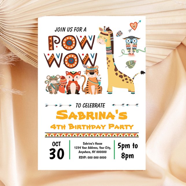 Inbjudan till födelsedagsmöte i stammen (Skapare uppladdad)