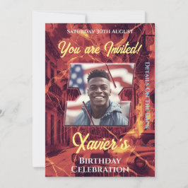 Inbjudan till födelsedagstfirande