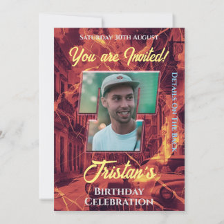 Inbjudan till födelsedagstfirande