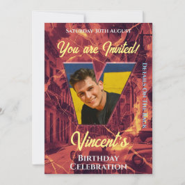 Inbjudan till födelsedagstfirande