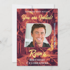 Inbjudan till födelsedagstfirande