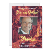 Inbjudan till födelsedagstfirande