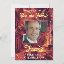 Inbjudan till födelsedagstfirande