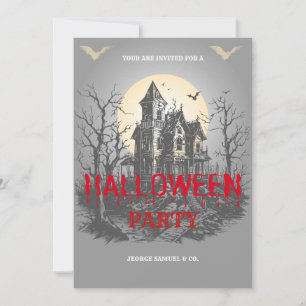 Inbjudan till företaget Halloween fest   Anpassnin