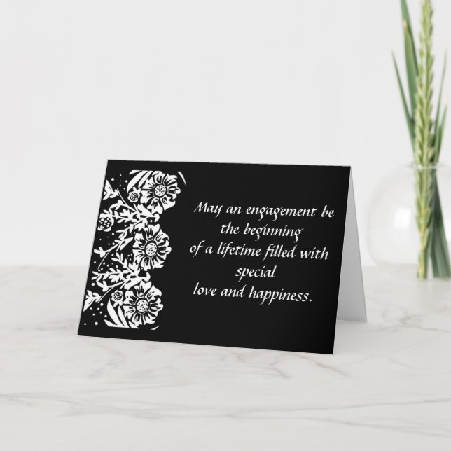 Inbjudan till förlovningsfest (Framsida)