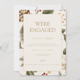 Inbjudan till Förlovningsfest av julfesten