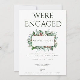 Inbjudan till Förlovningsfest av julfesten