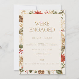 Inbjudan till Förlovningsfest av julfesten