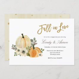 Inbjudan till förlovningsfest av kolv i kärlek