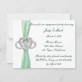 Inbjudan till Förlovningsfest av oändlighet i grön