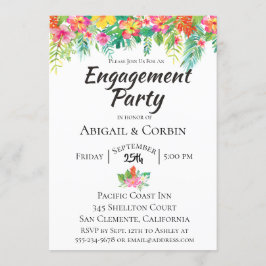 Inbjudan till Förlovningsfest av Tropical Island B