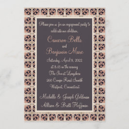 Inbjudan till Förlovningsfesten Spanska brickor