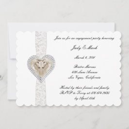 Inbjudan till Förlovningsfesten Unicorn och Snöre