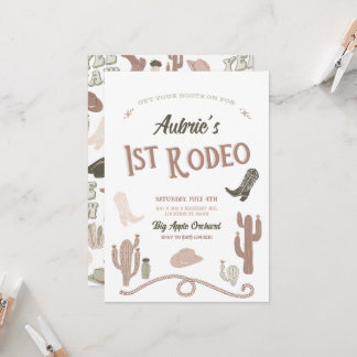 Inbjudan till första födelsedag