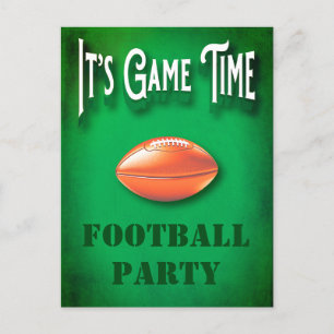 Inbjudan till fotbollspartiet Game Watch