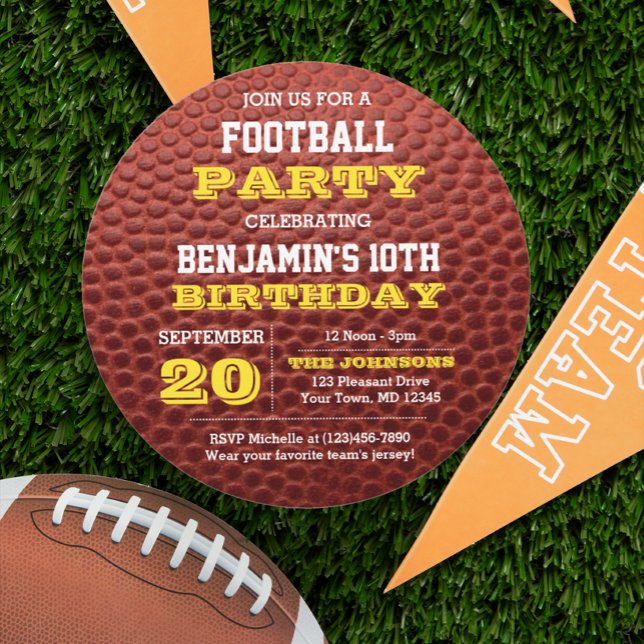 Inbjudan till fotbollsrundan Guld (Skapare uppladdad)