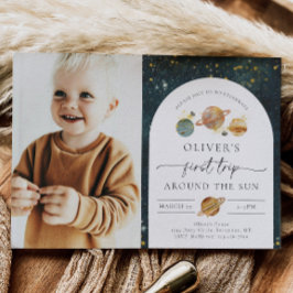 Inbjudan till foto på födelsedagen i rymden | Förs