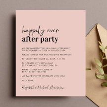 Inbjudan till  fotobröllop i budgeten