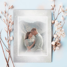 inbjudan till fotobröllop med vår-blommor
