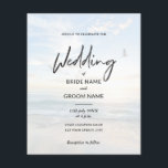 Inbjudan till fotopaketbröllop för budgetElegant Flygblad<br><div class="desc">Odyr inbjudan till minimal Elegant med svartvitt,  svartvitt,  fotopapper med en enkel och modern design med vismisk kalligrafi-handskript,  stora vita blanksteg och 2 tropiska paradis bakgrundsfoton. Skapa enkelt din egen annonsannons grafisk design.</div>