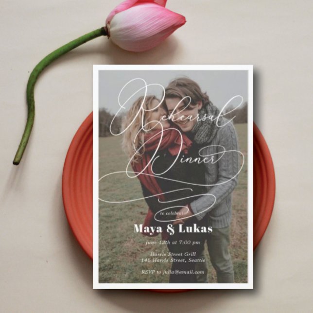 Inbjudan till fotorepetitionsmiddag (Skapare uppladdad)