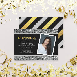 Inbjudan till fotoStudentfest i Silver Glitter