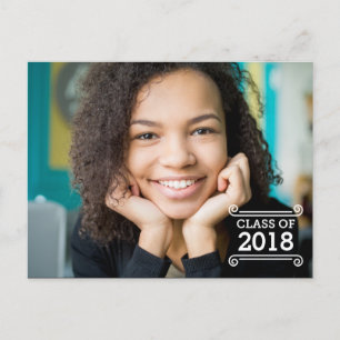 Inbjudan till fotoStudentfest. Vykort