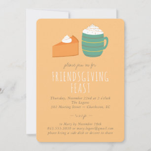 Inbjudan till Friendsgiving-fest