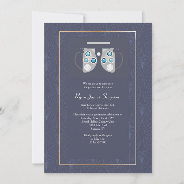 Inbjudan till ftalmologi Studenten (Framsida)