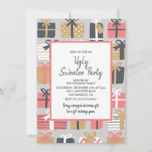 Inbjudan till fulsvetsarparty Snygga presenter