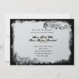 Inbjudan till Funky Torn Papprare Black Music Wedd