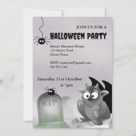 Inbjudan till Gargoyle Halloween fest