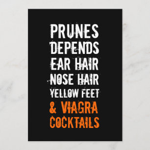 Inbjudan till Geezer i 30års födelsedag Party